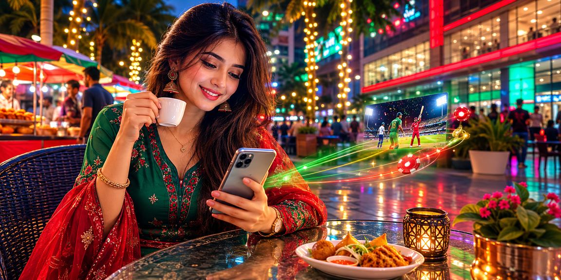 ঢাকায় মোবাইলে ক্যাসিনো গেম খেলার দৃশ্য