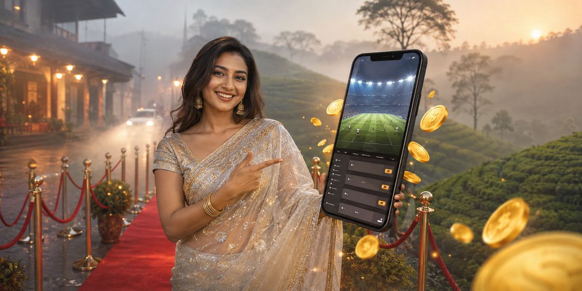 রংপুরে স্পোর্টস বেটিং উপলক্ষে মোবাইলে 7u7 ভাউচার রিডিম করার দৃশ্য